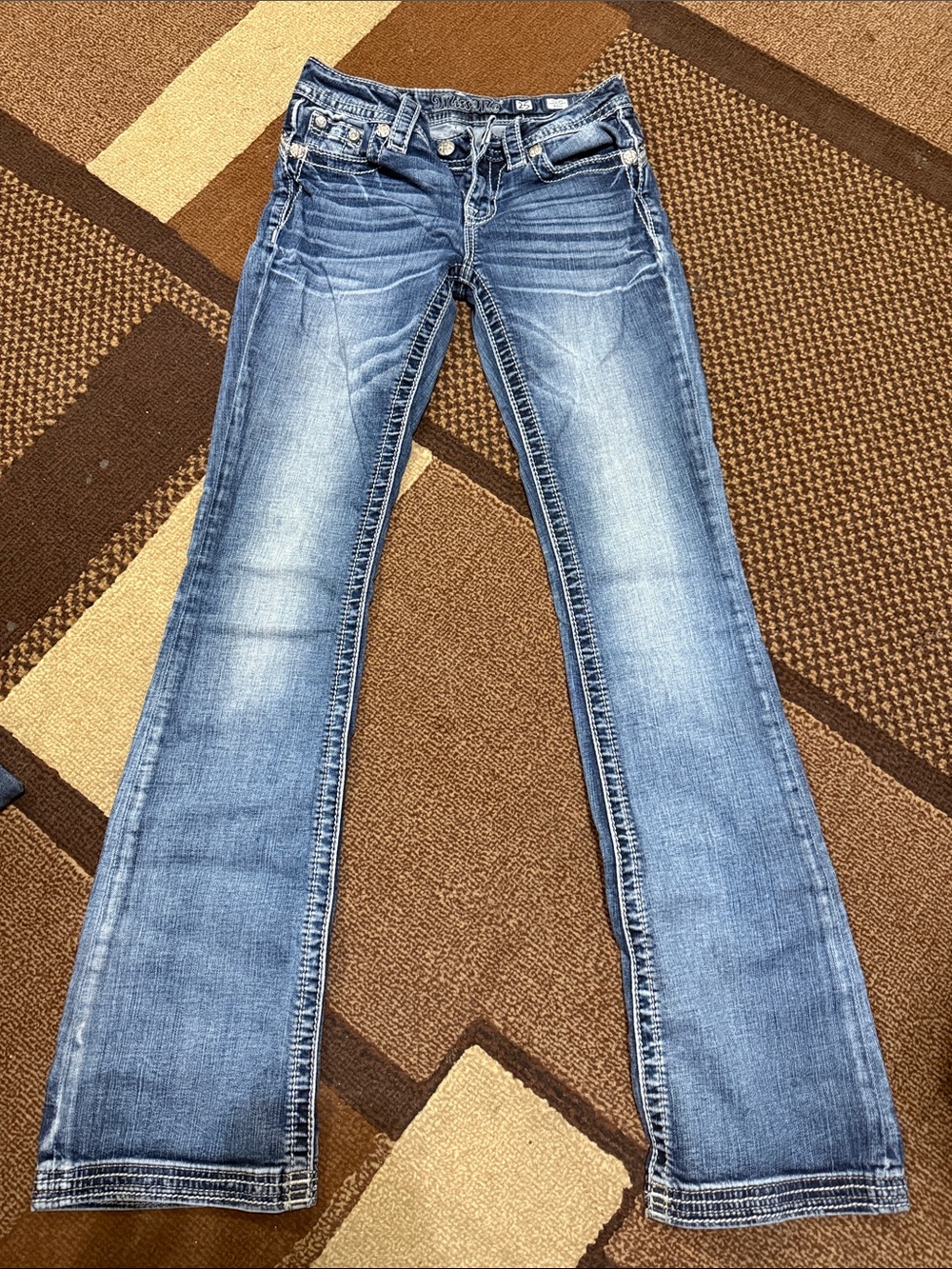 Miss Me Light Blue Flare Jeans